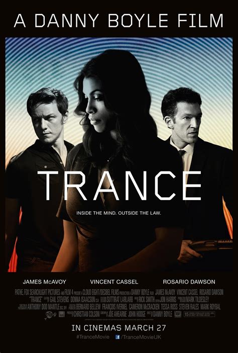 Jan 10, 2013 · Trance Trailer (2013) Trailer for Trance. A fine art auctioneer mixed up with a gang joins forces with a hypnotherapist to recover a lost painting. As boundaries between desire, reality and hypnotic suggestion begin to blur the stakes rise faster than anyone could have anticipated. Duration. 
